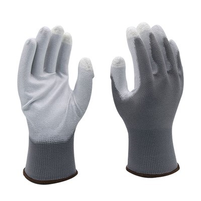Bildschirmberührbare PU-beschichtete Handschuhe