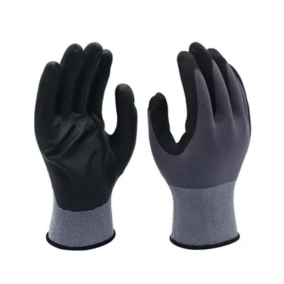 Mit Nitrilschaum beschichtete Handschuhe